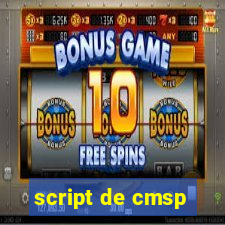 script de cmsp